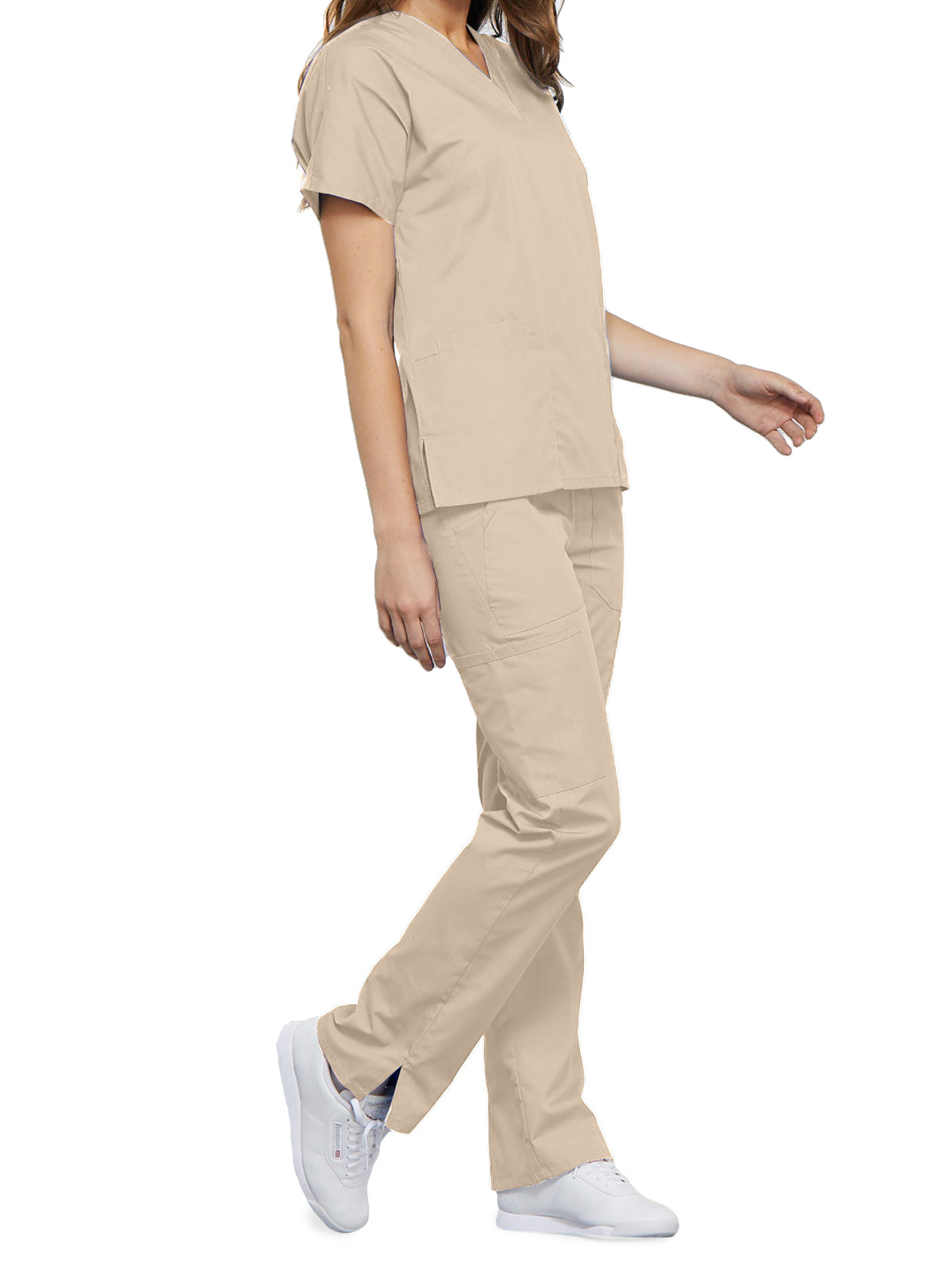 Women's 2-Pocket V-Neck Scrub Top