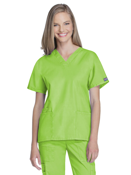 Women's 2-Pocket V-Neck Scrub Top