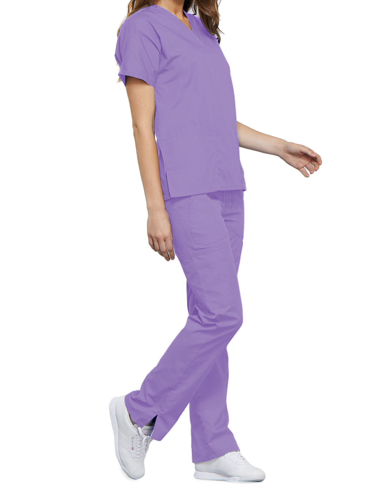 Women's 2-Pocket V-Neck Scrub Top