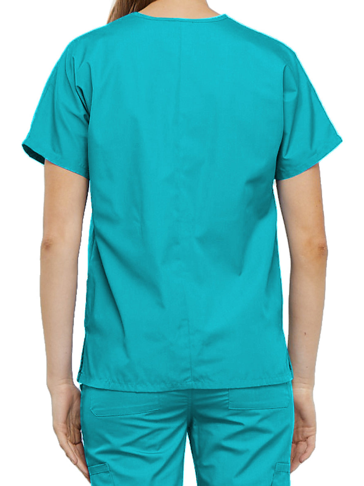 Women's 2-Pocket V-Neck Top