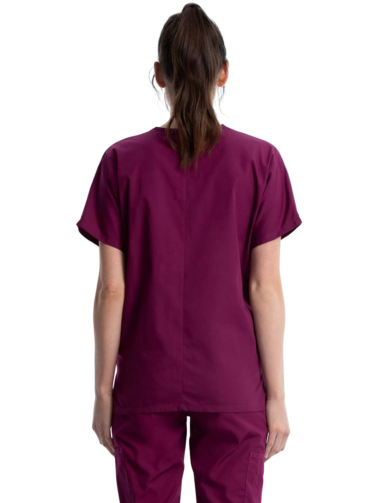 Women's 2-Pocket V-Neck Top