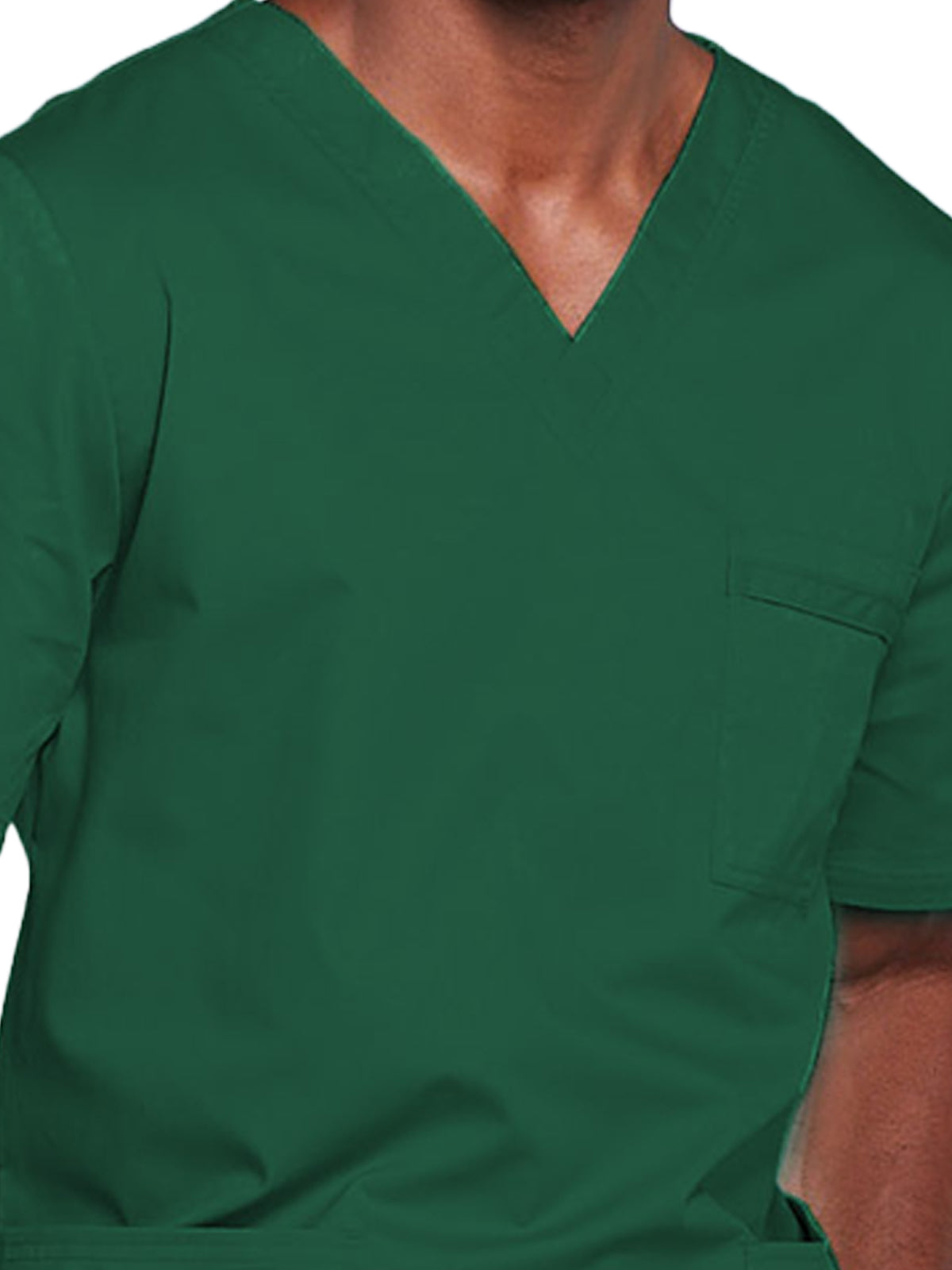 Unisex 2-Pocket V-Neck Scrub Top