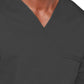 Unisex 2-Pocket V-Neck Top