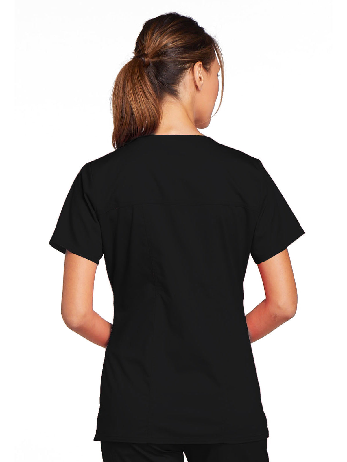 Women's 3-Pocket V-Neck Scrub Top