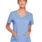 Women's 3-Pocket V-Neck Scrub Top