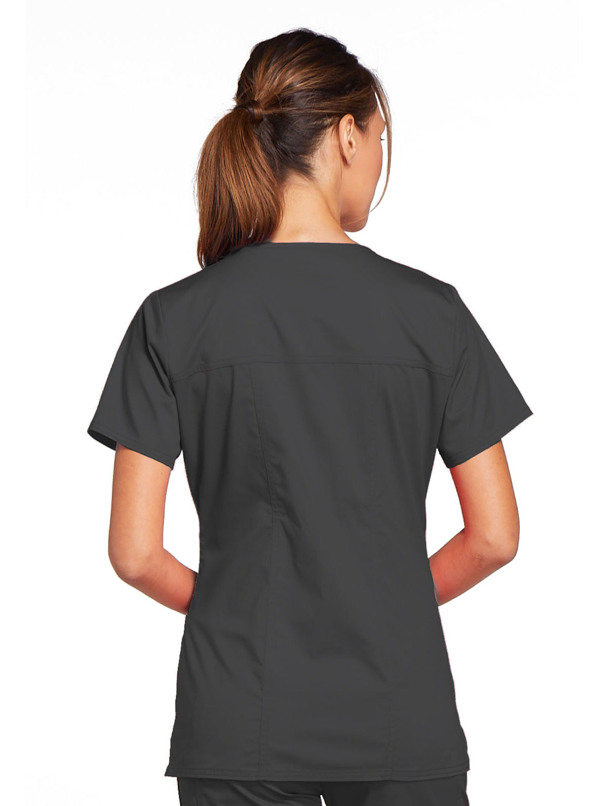 Women's 3-Pocket V-Neck Scrub Top