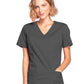 Women's 3-Pocket Mock Wrap Scrub Top