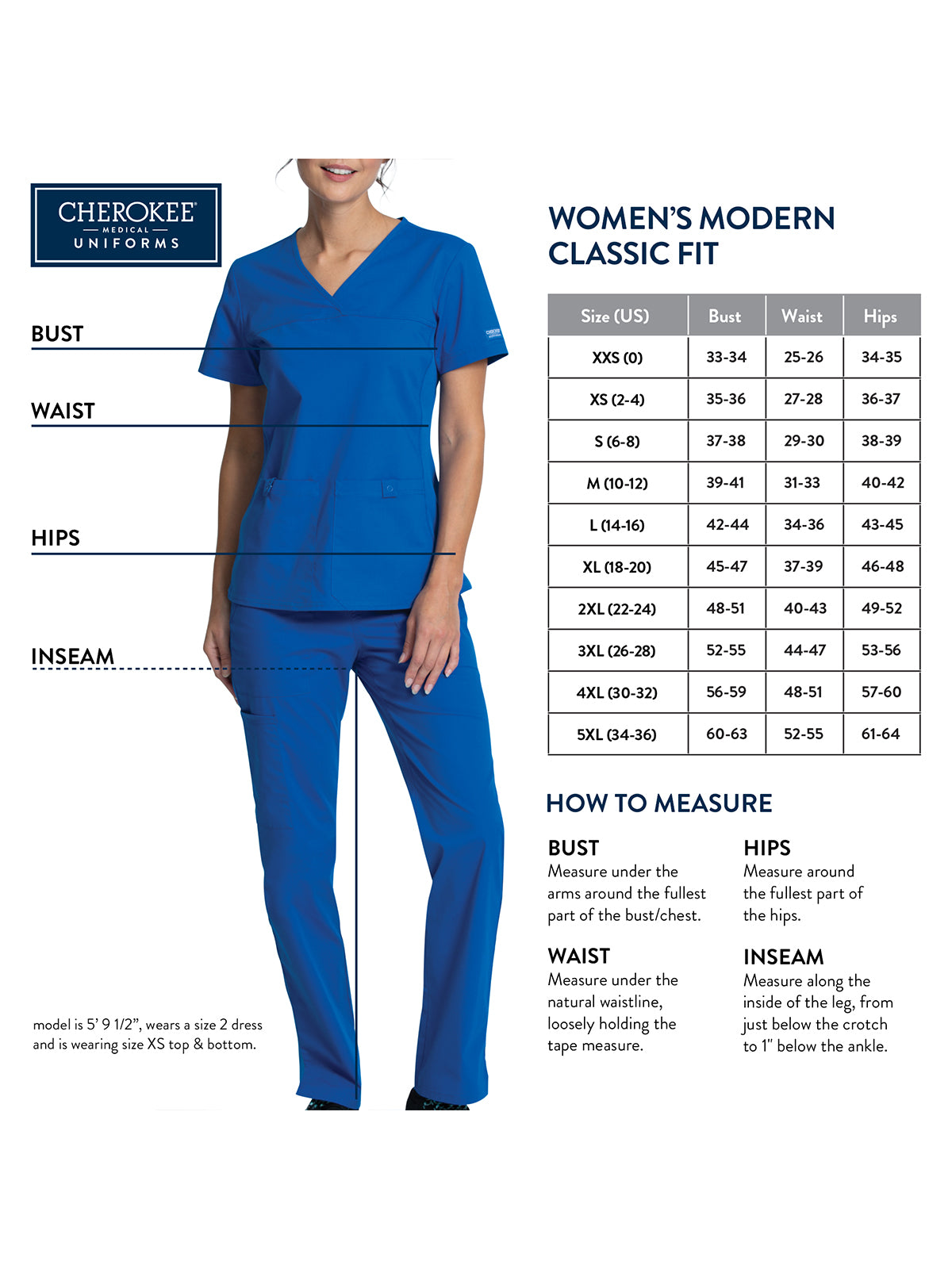 Women's 3-Pocket Mock Wrap Scrub Top