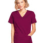 Women's 3-Pocket Mock Wrap Scrub Top