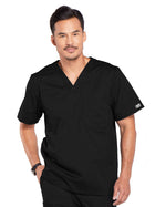 Men's Tuckable V-Neck Top - 4743 - Black