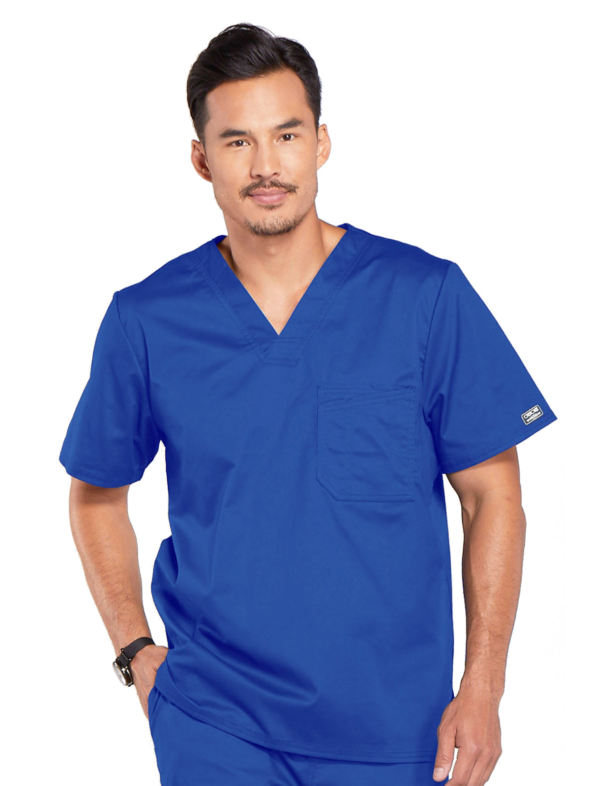 Men's Tuckable V-Neck Top - 4743 - Royal
