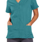 Women's Snap Front Scrub Top