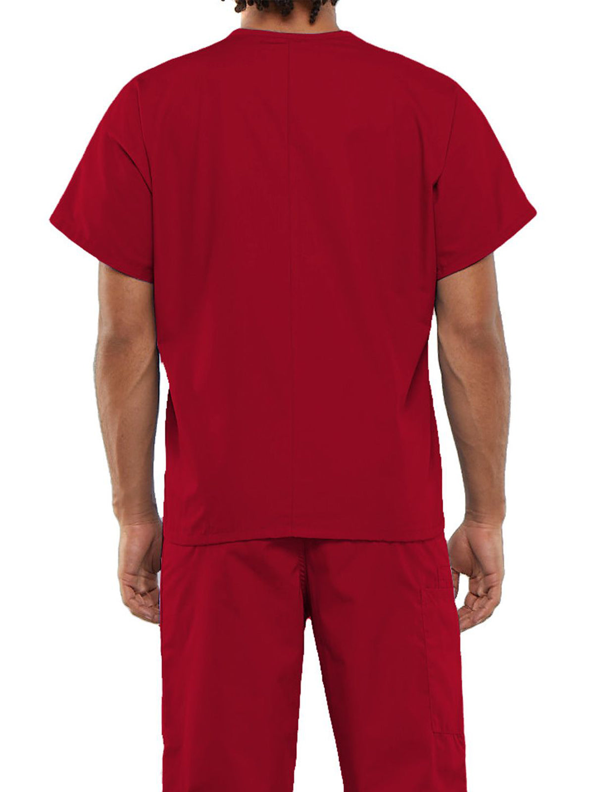 Unisex 1-Pocket V-Neck Scrub Top