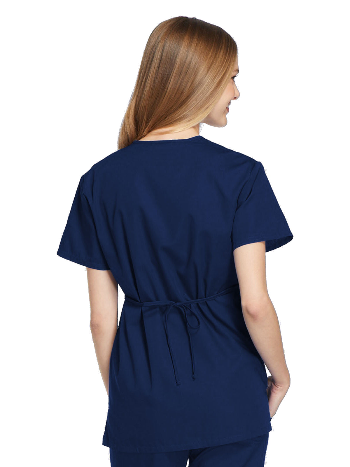 Women's Tie-Back Mock Wrap Top