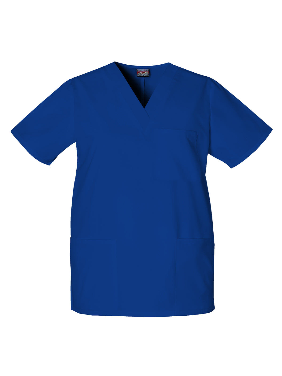 Unisex 3-Pocket V-Neck Scrub Top