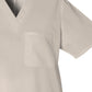 Unisex 3-Pocket V-Neck Scrub Top