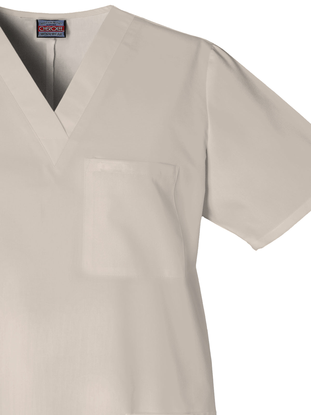 Unisex 3-Pocket V-Neck Scrub Top