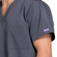 Unisex 3-Pocket V-Neck Scrub Top