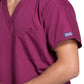 Unisex 3-Pocket V-Neck Scrub Top