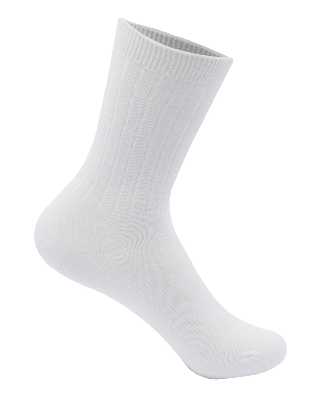 Unisex Rib Crew Socks - 3 Pack