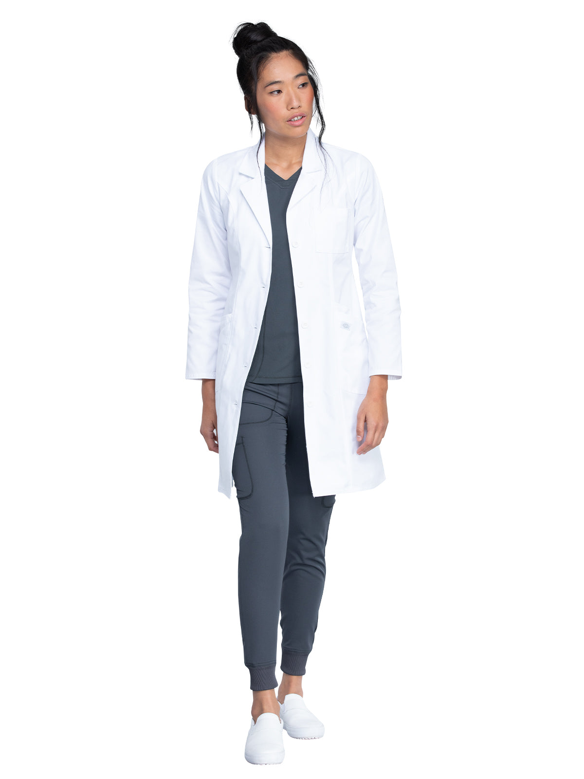 Women's Four-Pocket 37" Full-Length Lab Coat