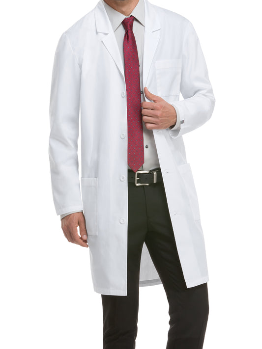 Unisex Three-Pocket 40" Full-Length Lab Coat