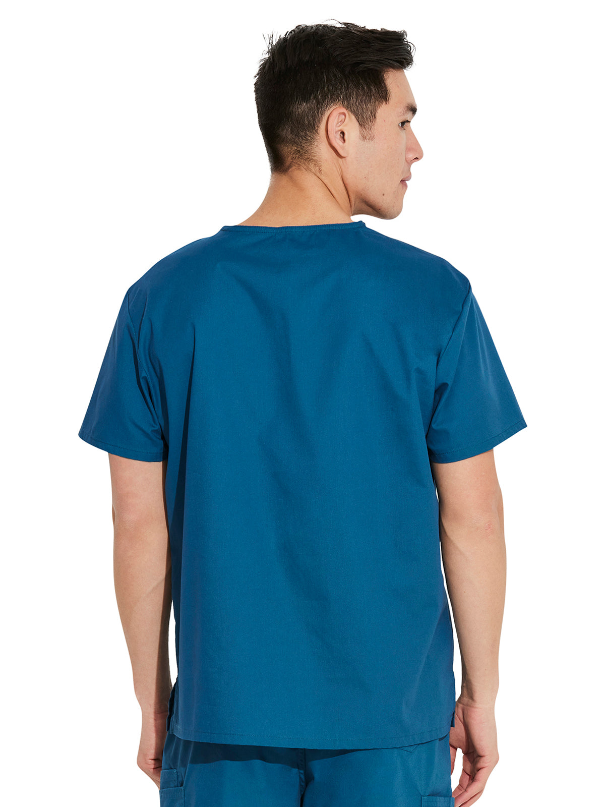 Unisex 1-Pocket Tuckable V-Neck Top