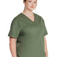 Unisex 1-Pocket Tuckable V-Neck Top