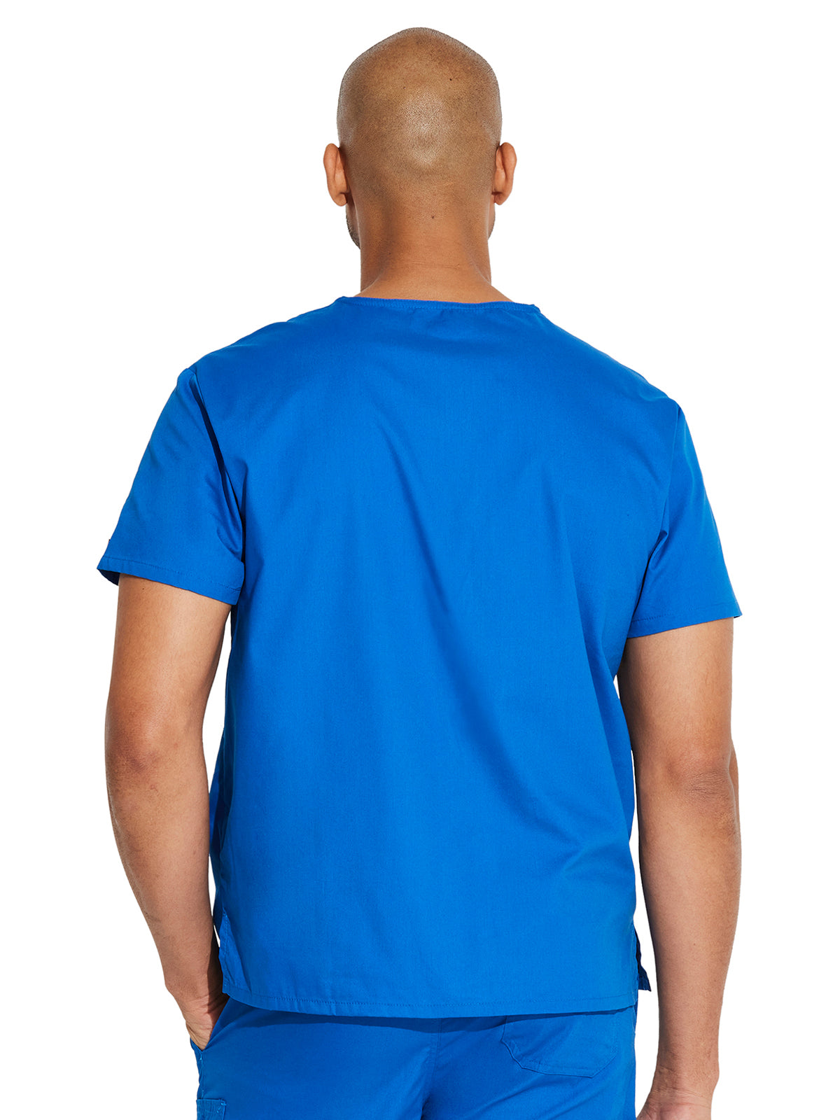 Unisex 1-Pocket Tuckable V-Neck Top