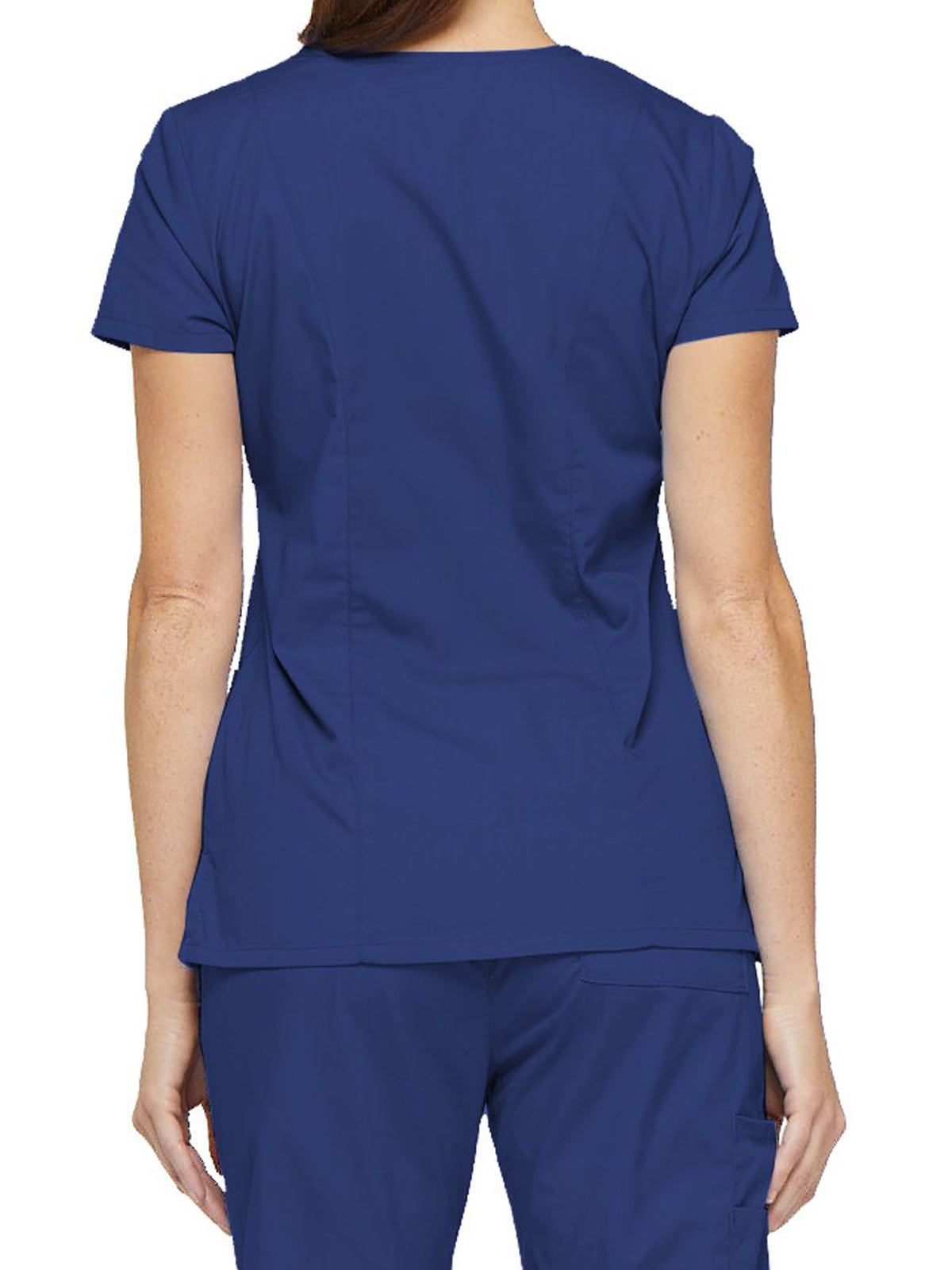 Women's 6-Pocket V-Neck Scrub Top