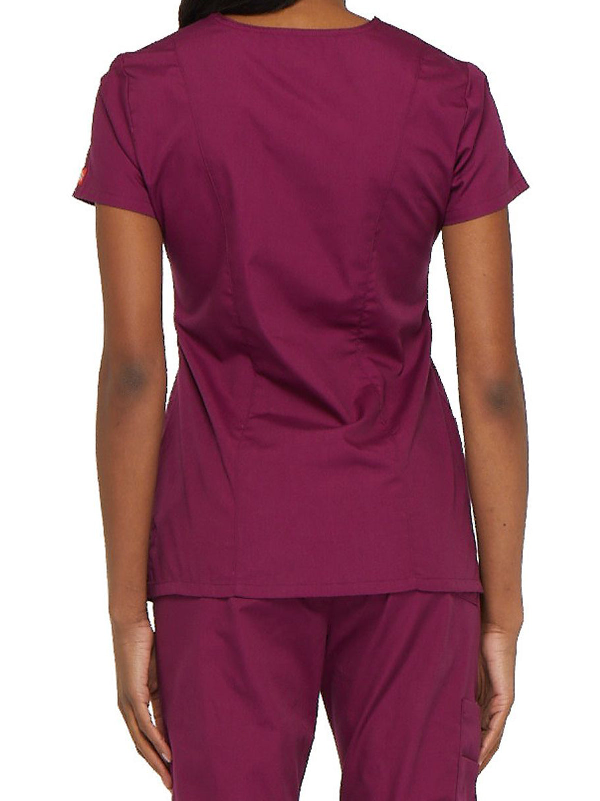 Women's 6-Pocket V-Neck Top