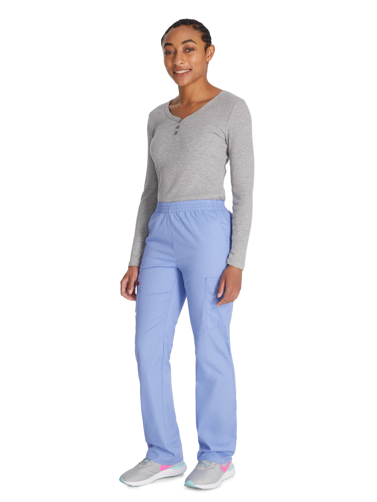 Women's Natural Rise Tapered Leg Pull-On Pant