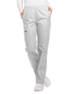 Women's 6-Pocket Natural Rise Tapered Leg Pant - 86106 - White
