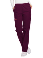 Women's 6-Pocket Natural Rise Tapered Leg Pant - 86106 - Wine