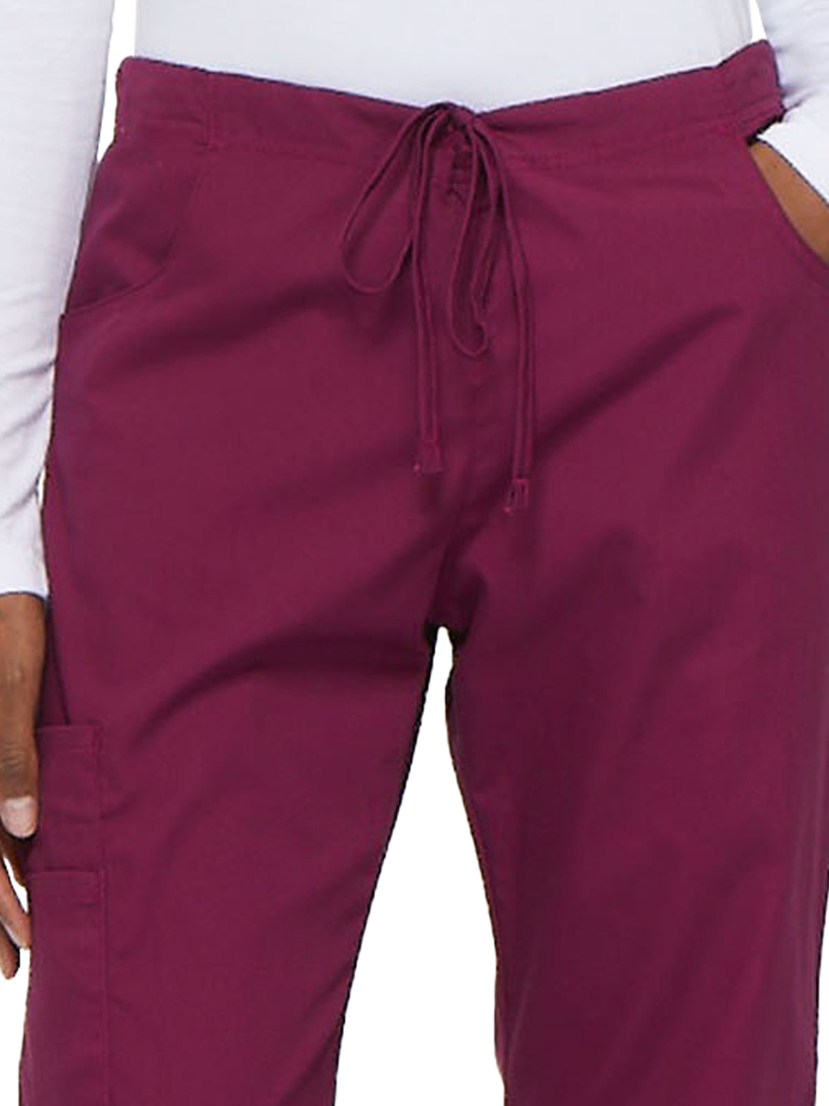 Women's Mid Rise Drawstring Cargo Pant