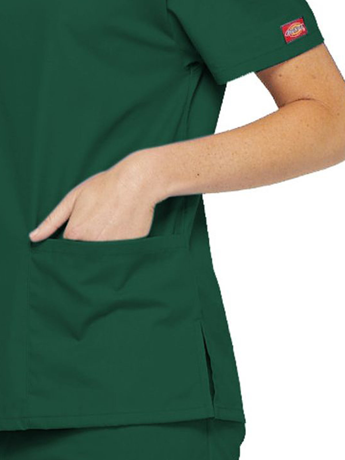 Women's 2-Pocket V-Neck Scrub Top