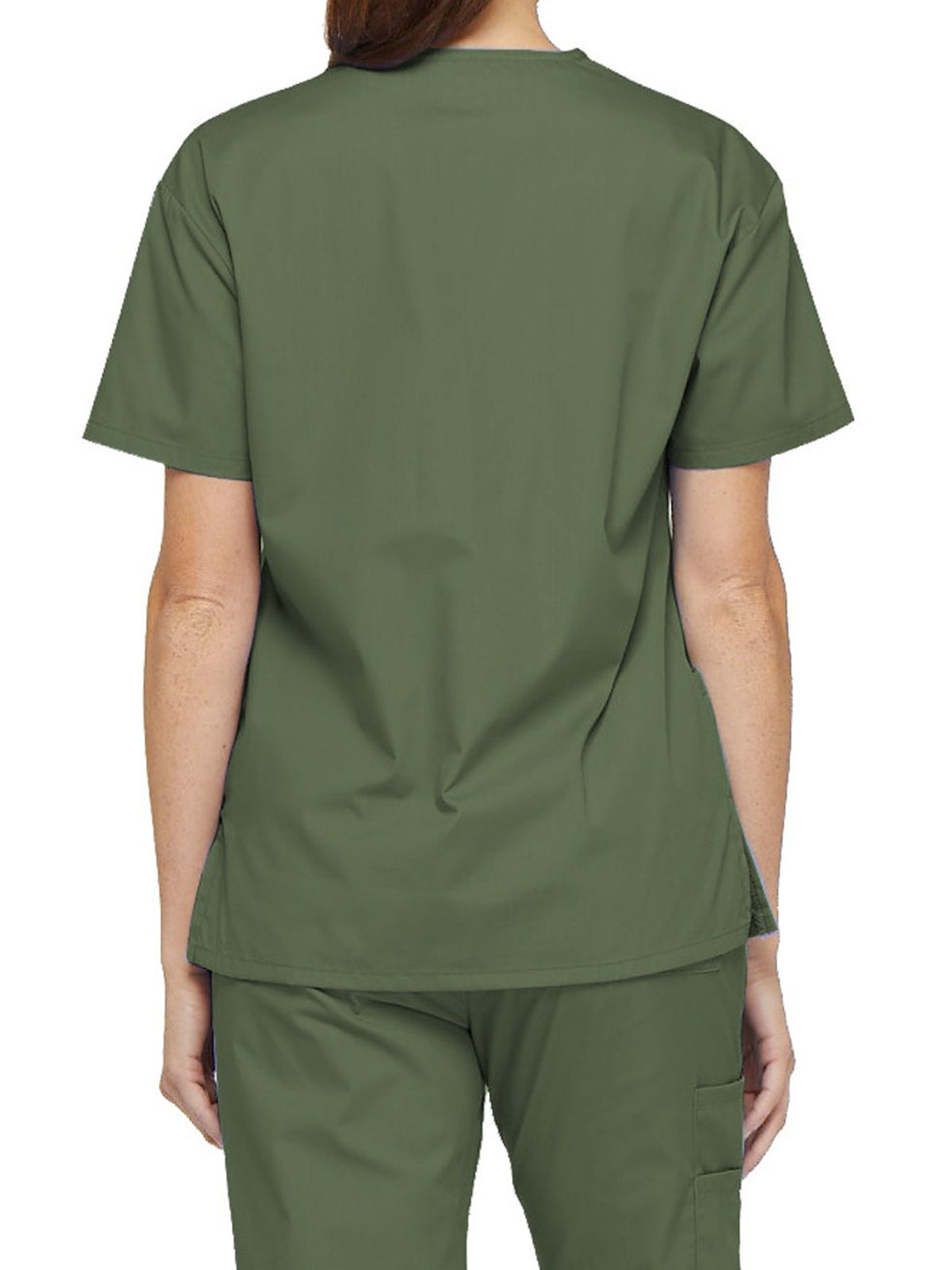 Women's 2-Pocket V-Neck Scrub Top