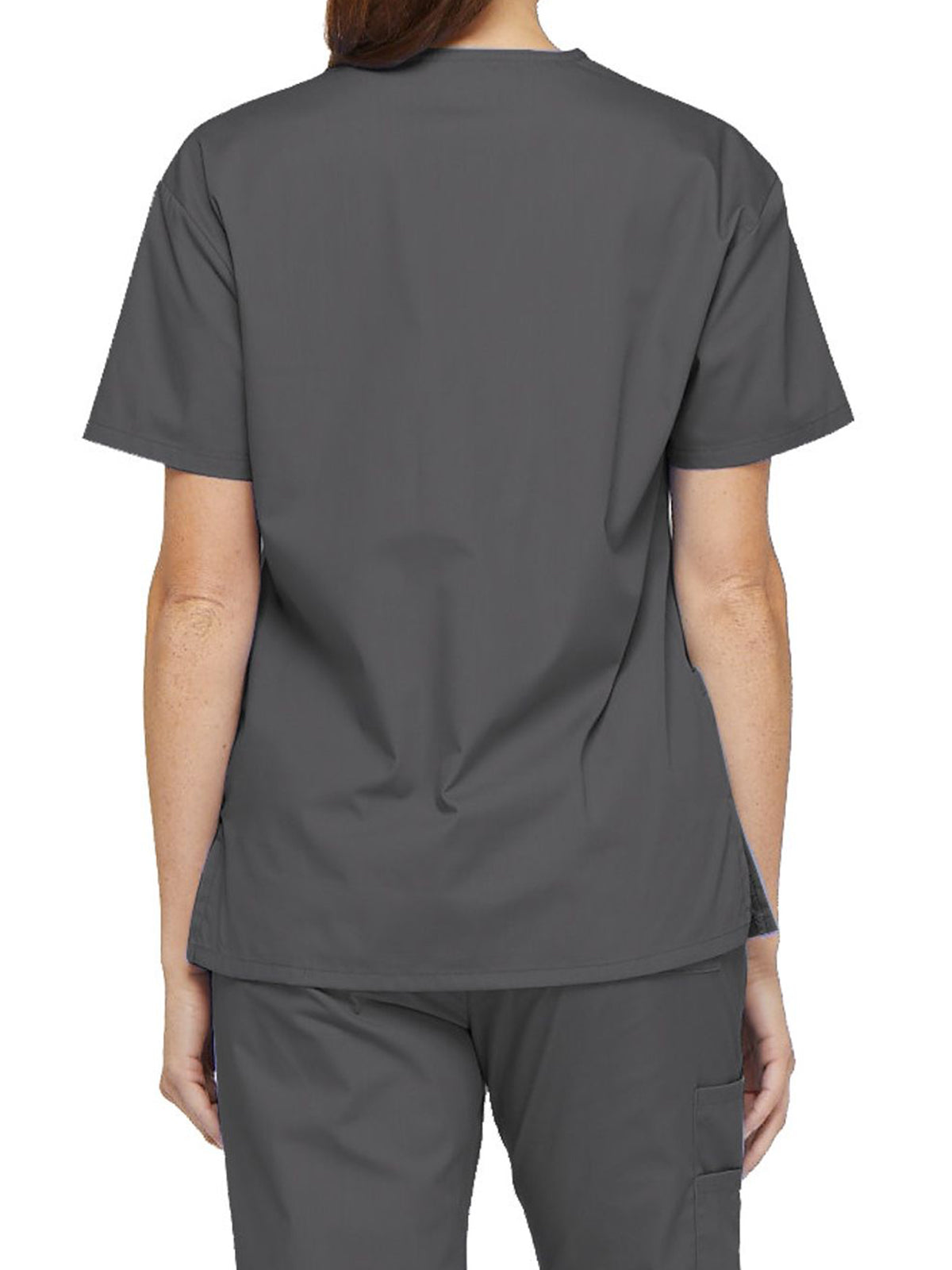 Women's 2-Pocket V-Neck Scrub Top