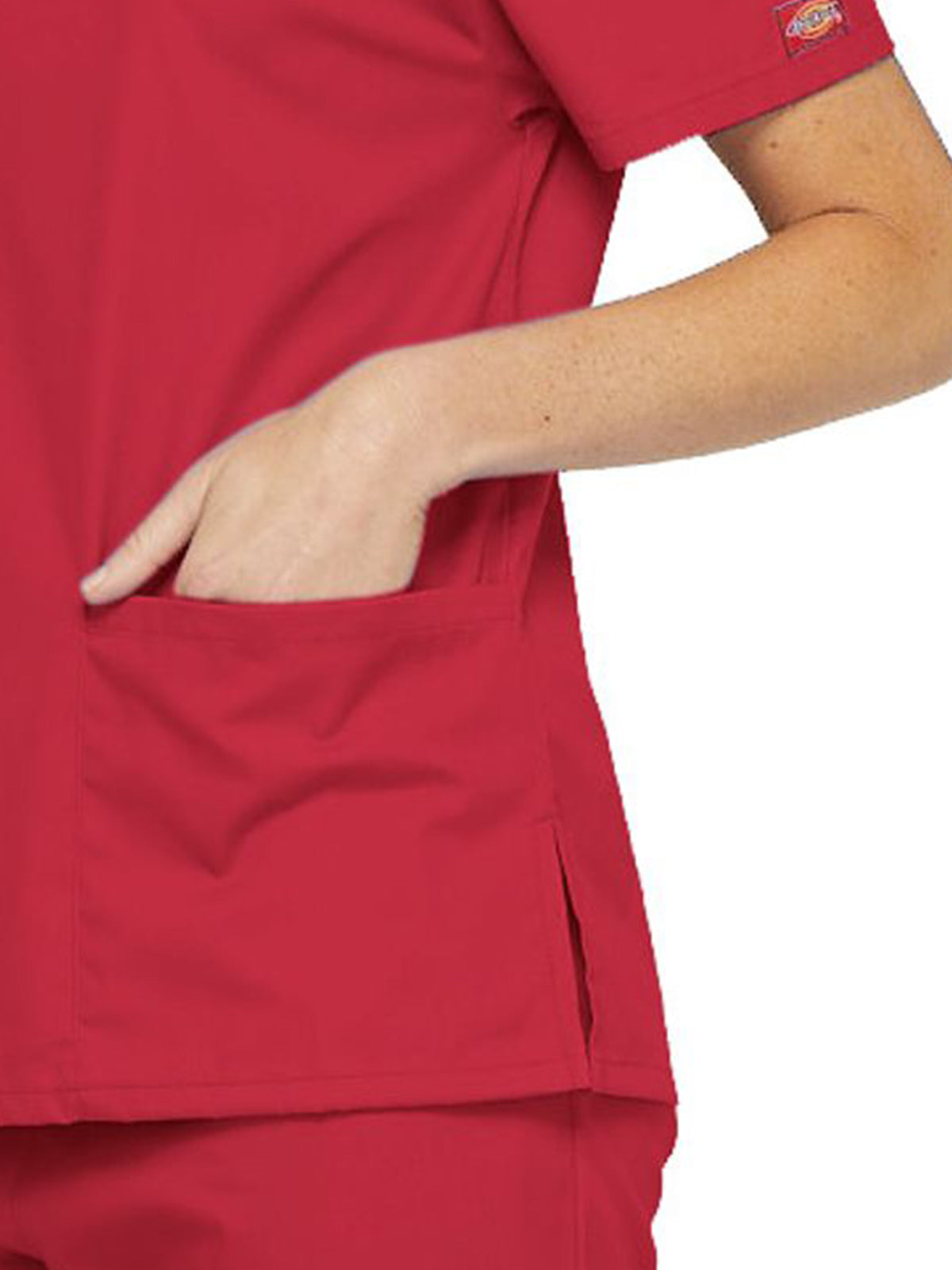 Women's 2-Pocket V-Neck Scrub Top