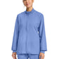 Women's 2-Pocket Zip Up Scrub Jacket - CK00013A - Ciel Blue