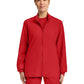 Women's 2-Pocket Zip Up Scrub Jacket - CK00013A - Red