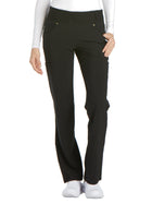 Women's 4-Pocket Mid Rise Pant - CK002 - Black
