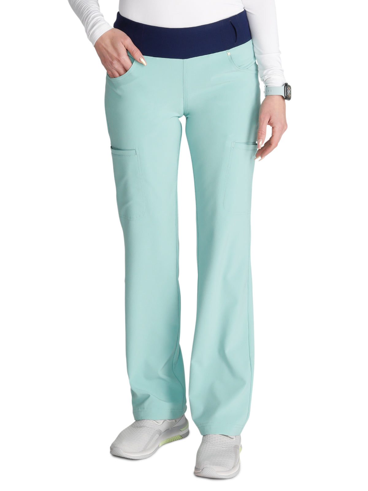 Women's 4-Pocket Mid Rise Pant