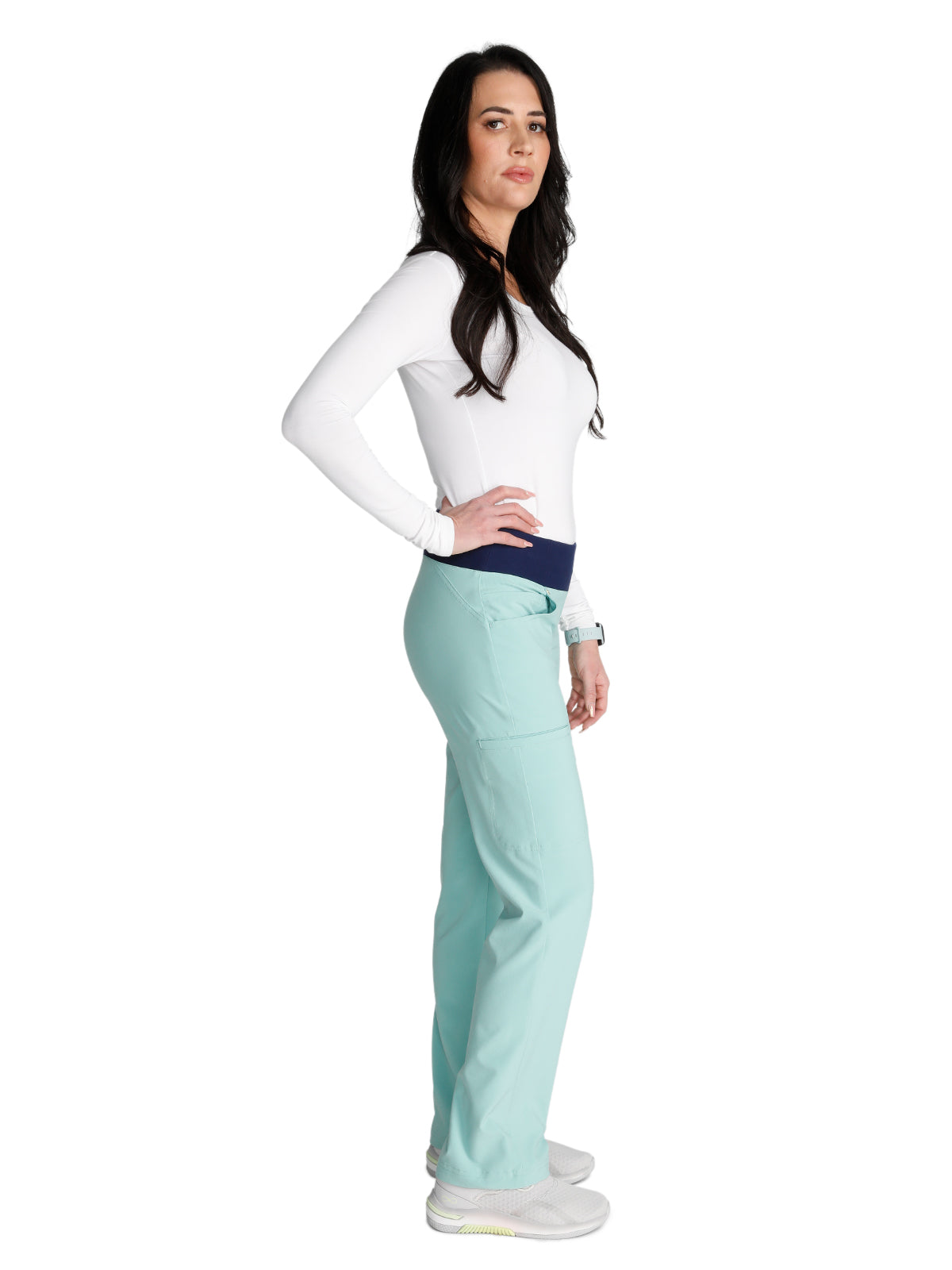 Women's 4-Pocket Mid Rise Pant