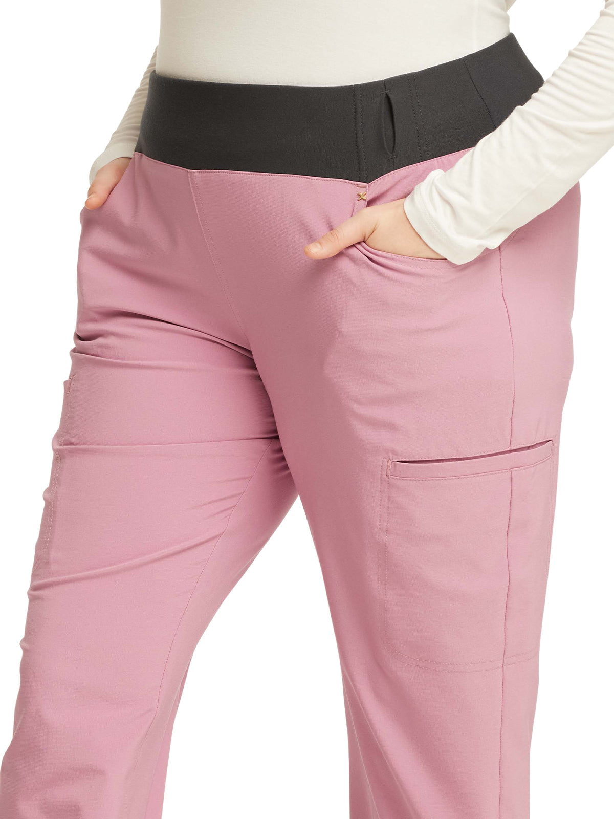 Women's 4-Pocket Mid Rise Pant