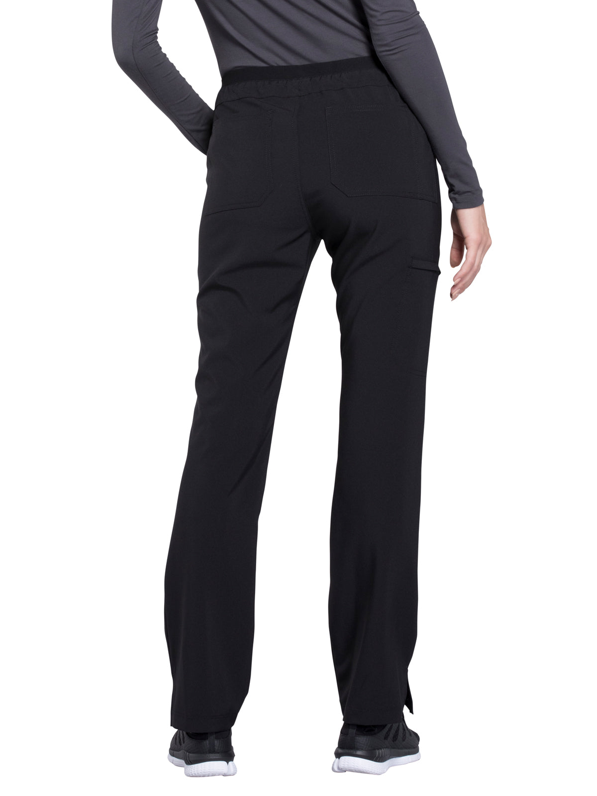 Women's Mid Rise Tapered Leg Drawstring Pant