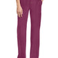 Women's 5-Pocket Trouser Leg Pant - CK026 - Wine