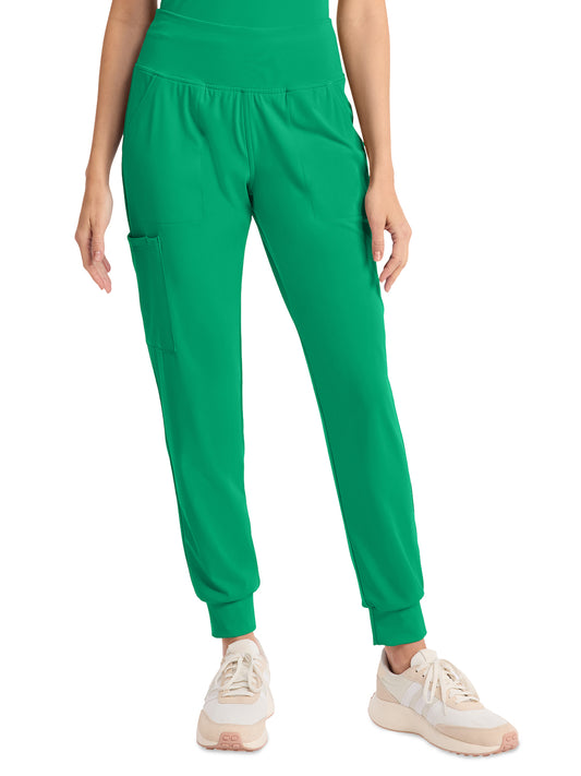 Women's 5-Pocket Jogger Pant - CK033 - Green Apple