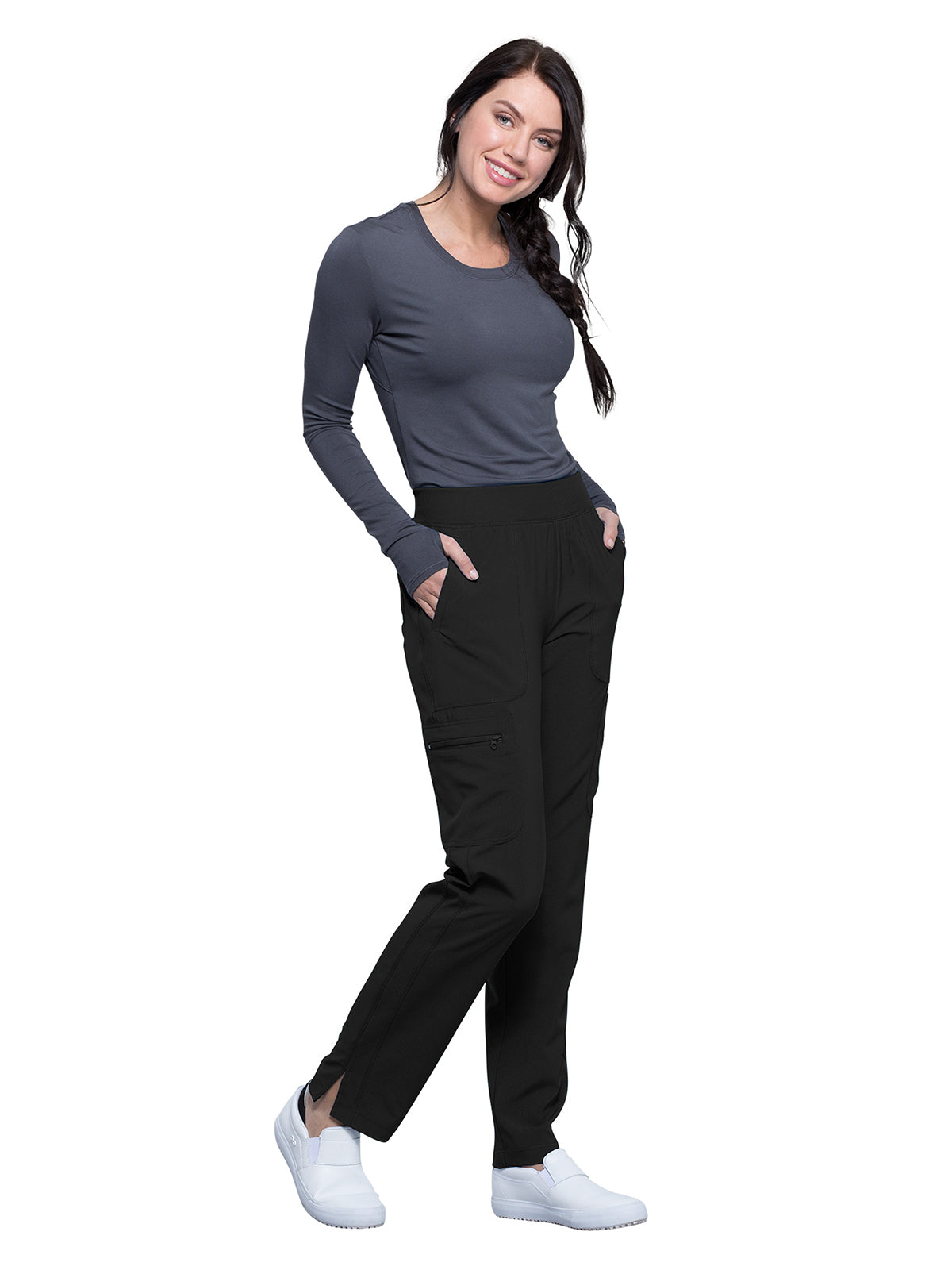 Women's Mid Rise Tapered Leg Scrub Pant