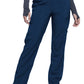 Women's 6- Pocket Mid Rise Tapered Leg Pant - CK065A - Navy
